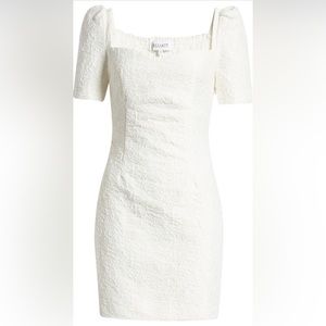 Elliatt Feminise Textured Puff Sleeve Minidress